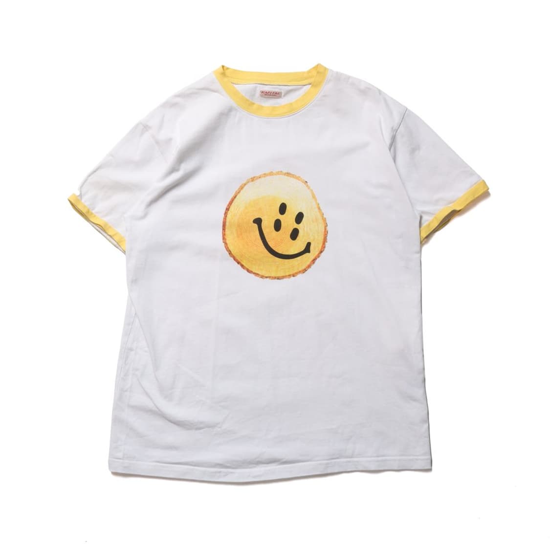 케피탈 Kapital Smile Ringer T-Shirt
 상품이미지1