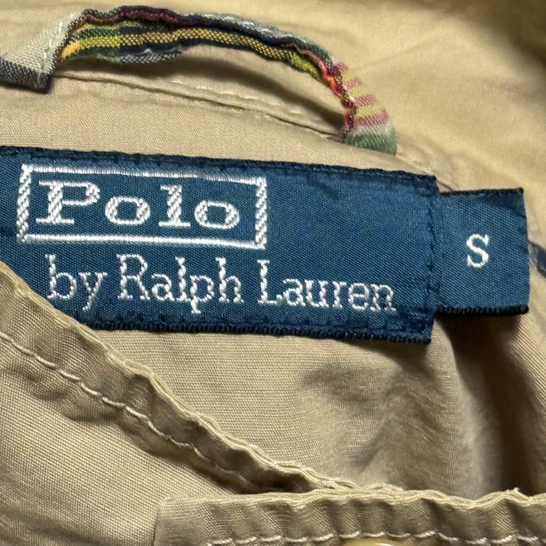 S 폴로랄프로렌 넥버클 베이지 바라쿠타 자켓 상품이미지4