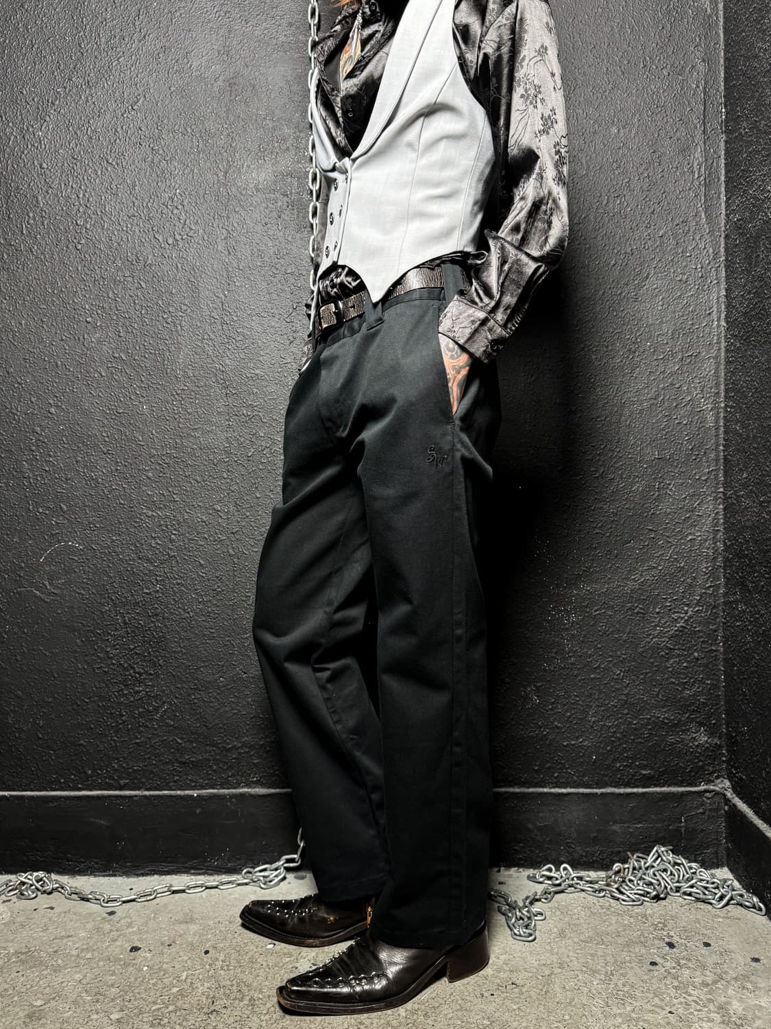 Jack Rose – Black chino pants 상품이미지4