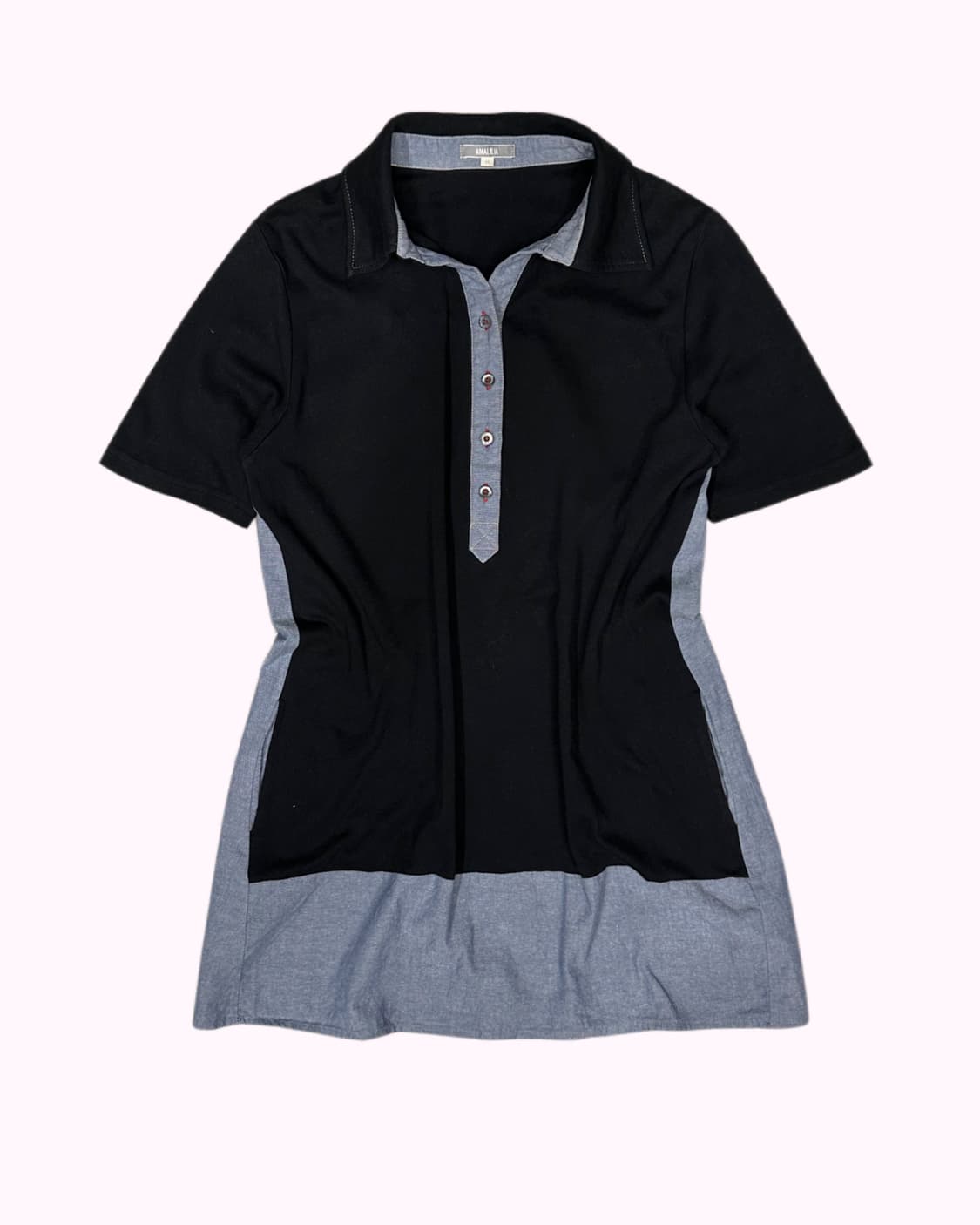 denim 2tone pk dress 상품이미지1