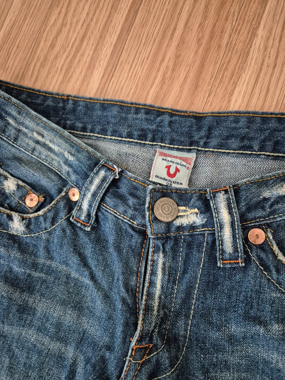 트루릴리젼 부츠컷 데님 진 28 상품이미지2