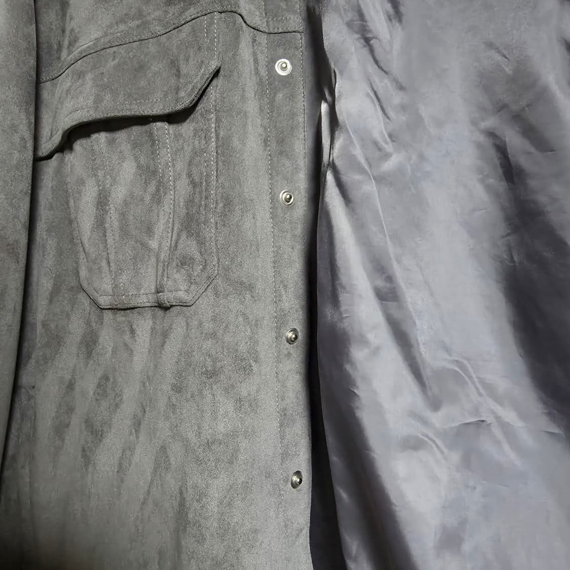 봄 가을 자켓 스웨이드 점퍼 잠바♡리버클래시♡클래씨 자켓 105-110 상품이미지4