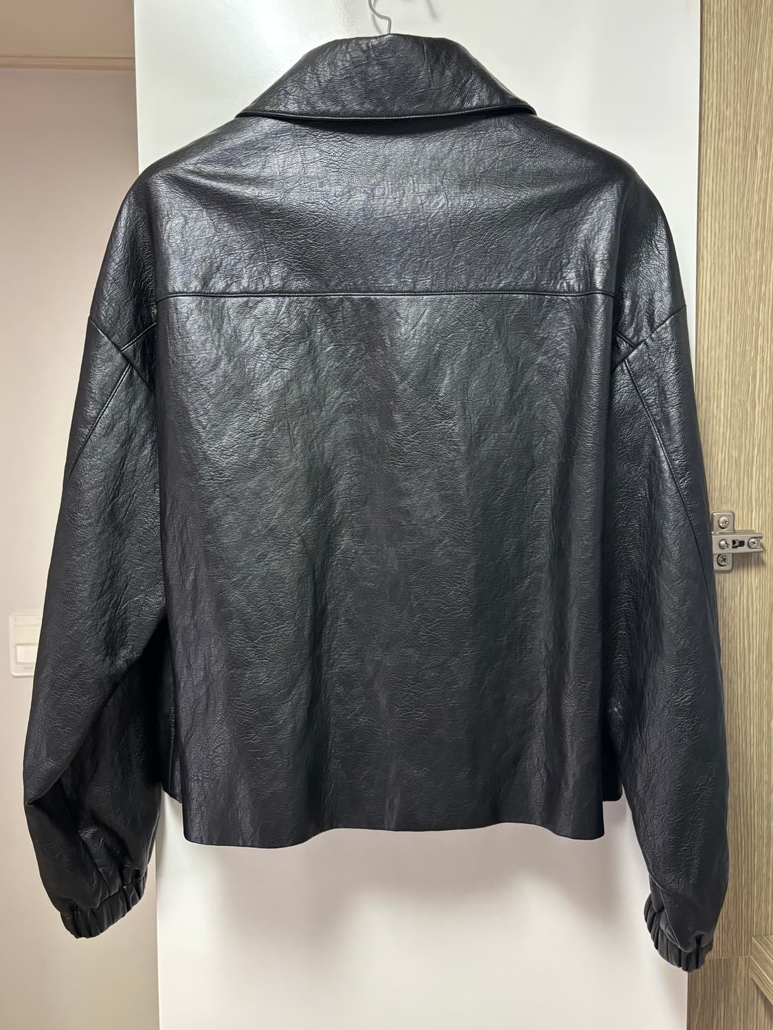 SISIASAURS FAKE LEATHER JACKET 시시아사우르스 상품이미지3