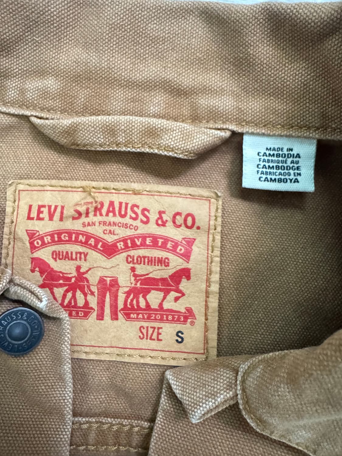 리바이스 데님 자켓  상품이미지2