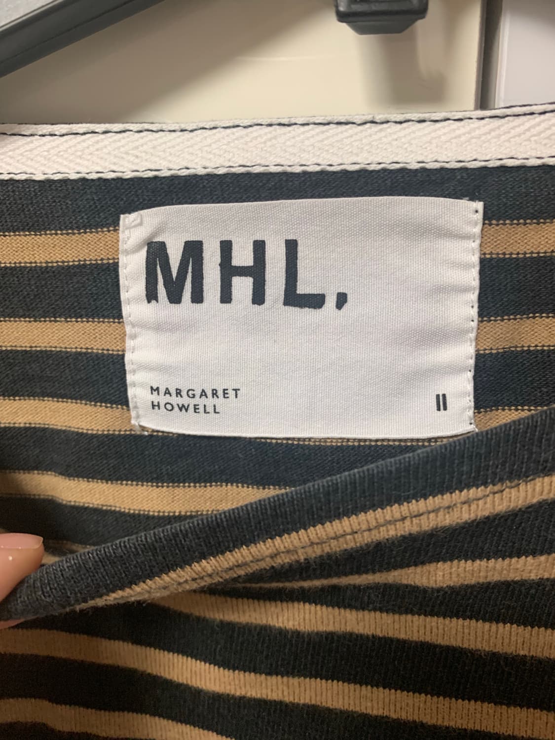 MHL 마가렛호웰 스트라이프 티셔츠 상품이미지2