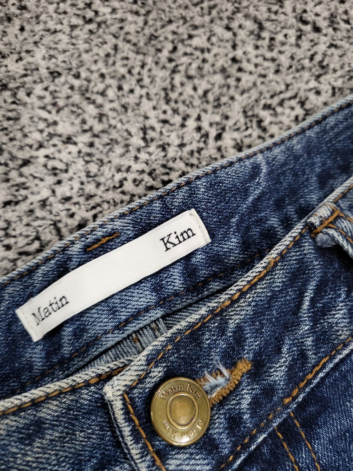 Martin Kim 데님팬츠 상품이미지6