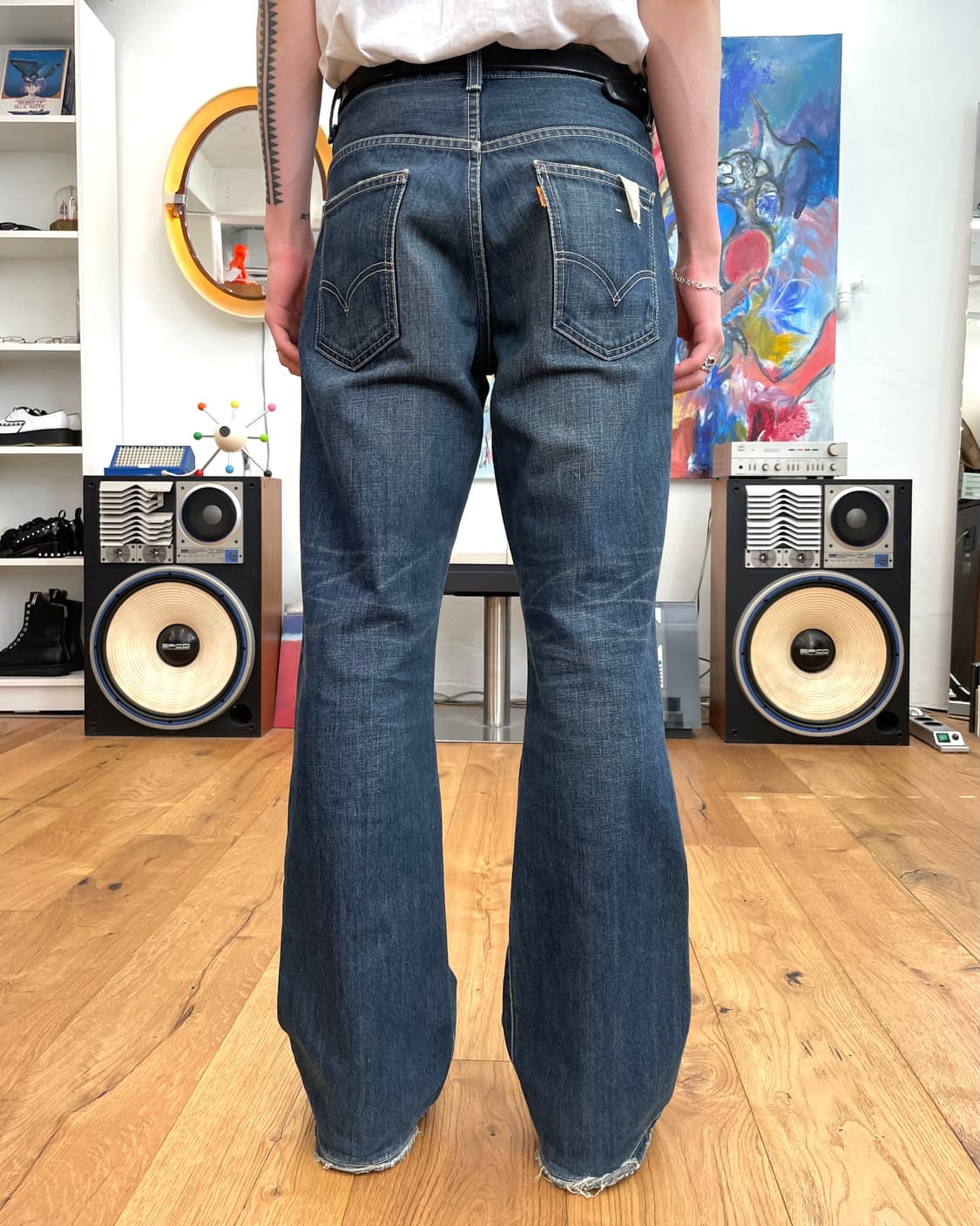 [30] 엔할리우드 리바이스 517 부츠컷 데님 팬츠 상품이미지3