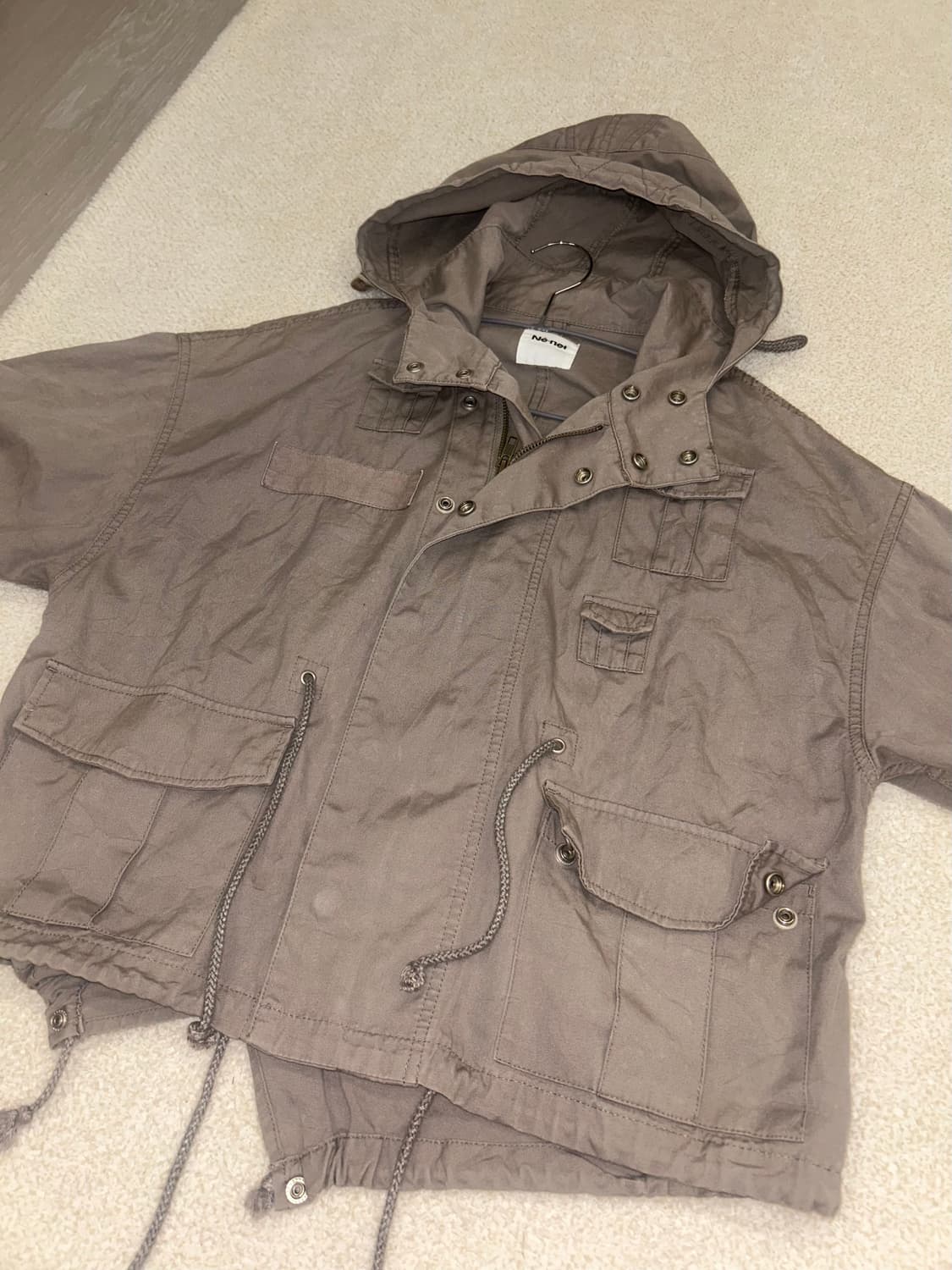 네넷 사파리 야상 자켓 니혼진 너드 모리걸 와이즈걸 코코모리 상품이미지1