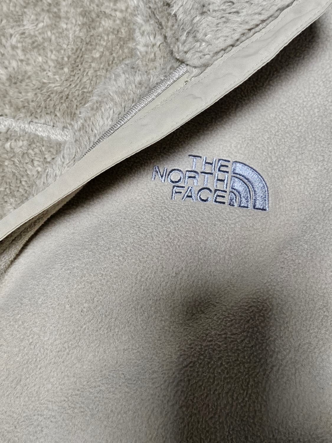 노스페이스 집업 플리스 베이지 L(100) 상품이미지3