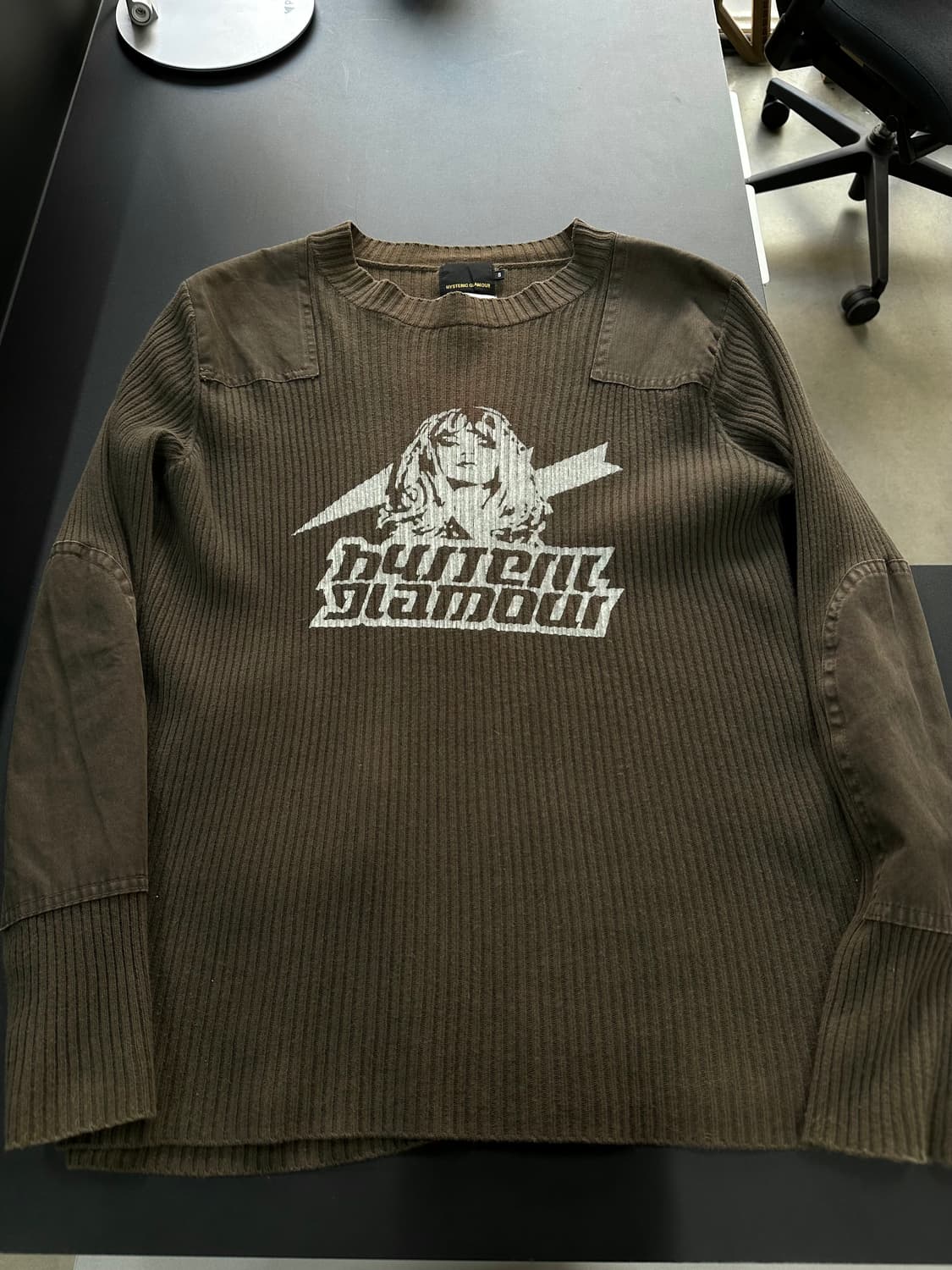  히스테릭글래머 히스걸 골지포켓 코만도 니트 상품이미지5