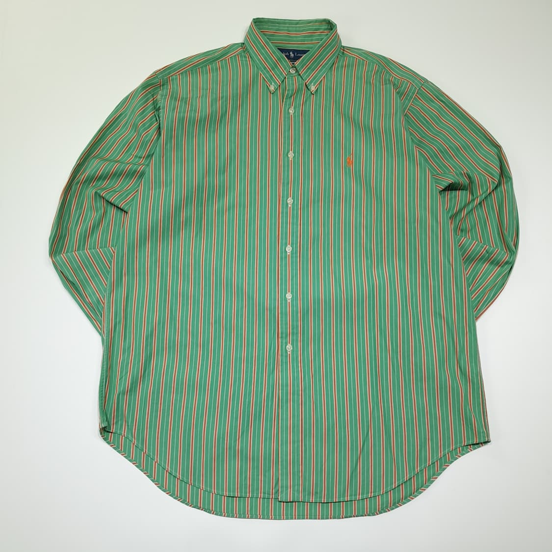 CL966 XL 폴로 00s 클래식핏 프레피 스트라이프 셔츠 남방 상품이미지1