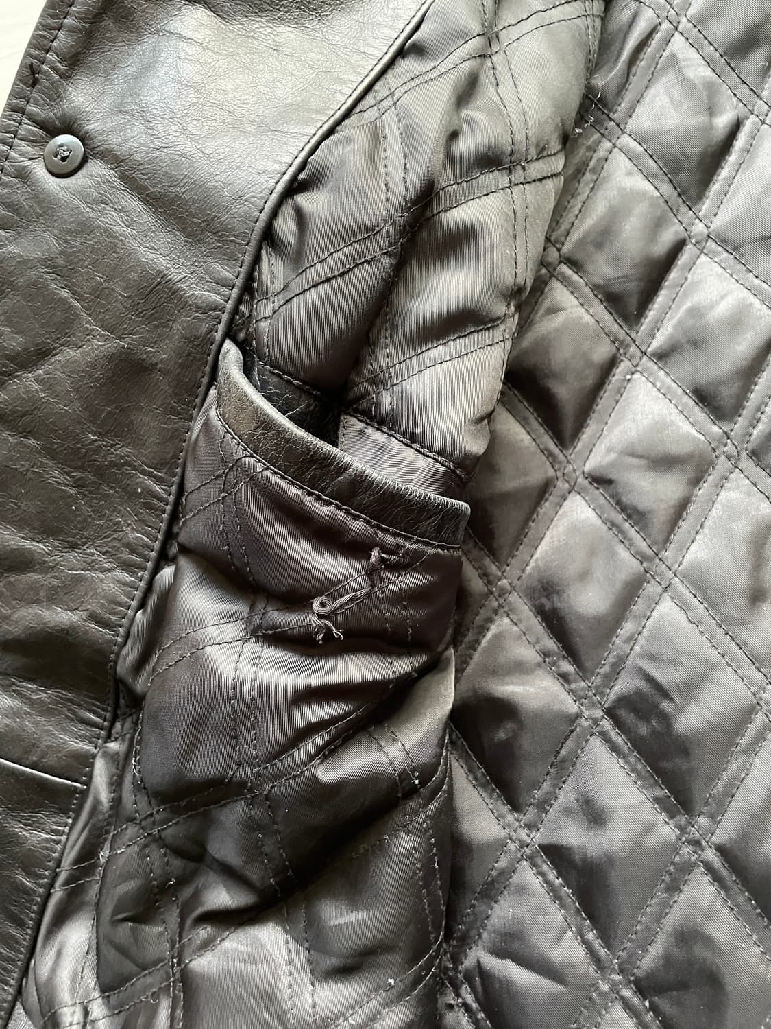 90s 올드갭 레더 카코트 gap carcoat 상품이미지7