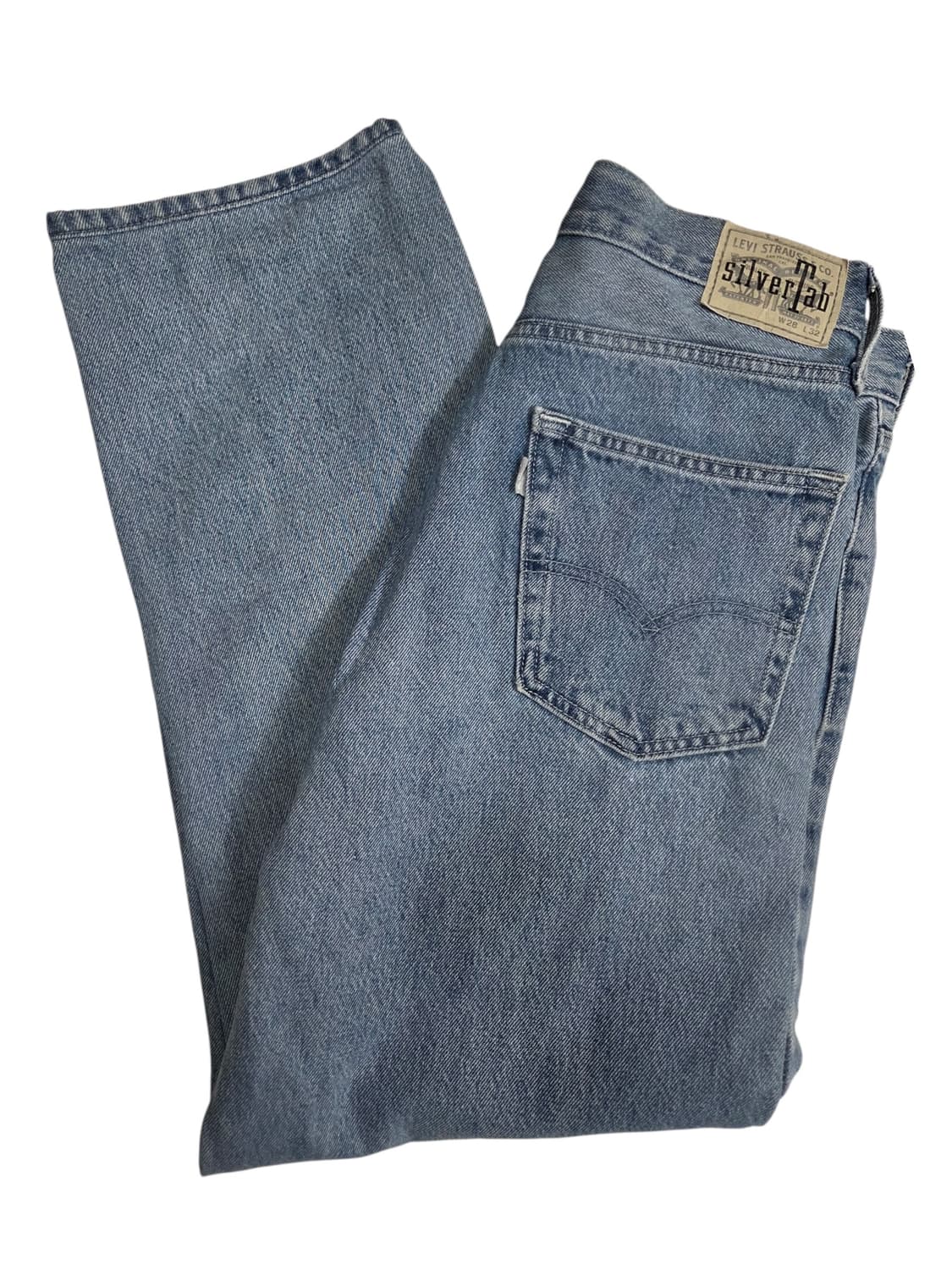 리바이스 실버 탭 루즈핏 데님팬츠 W28 L32 상품이미지7