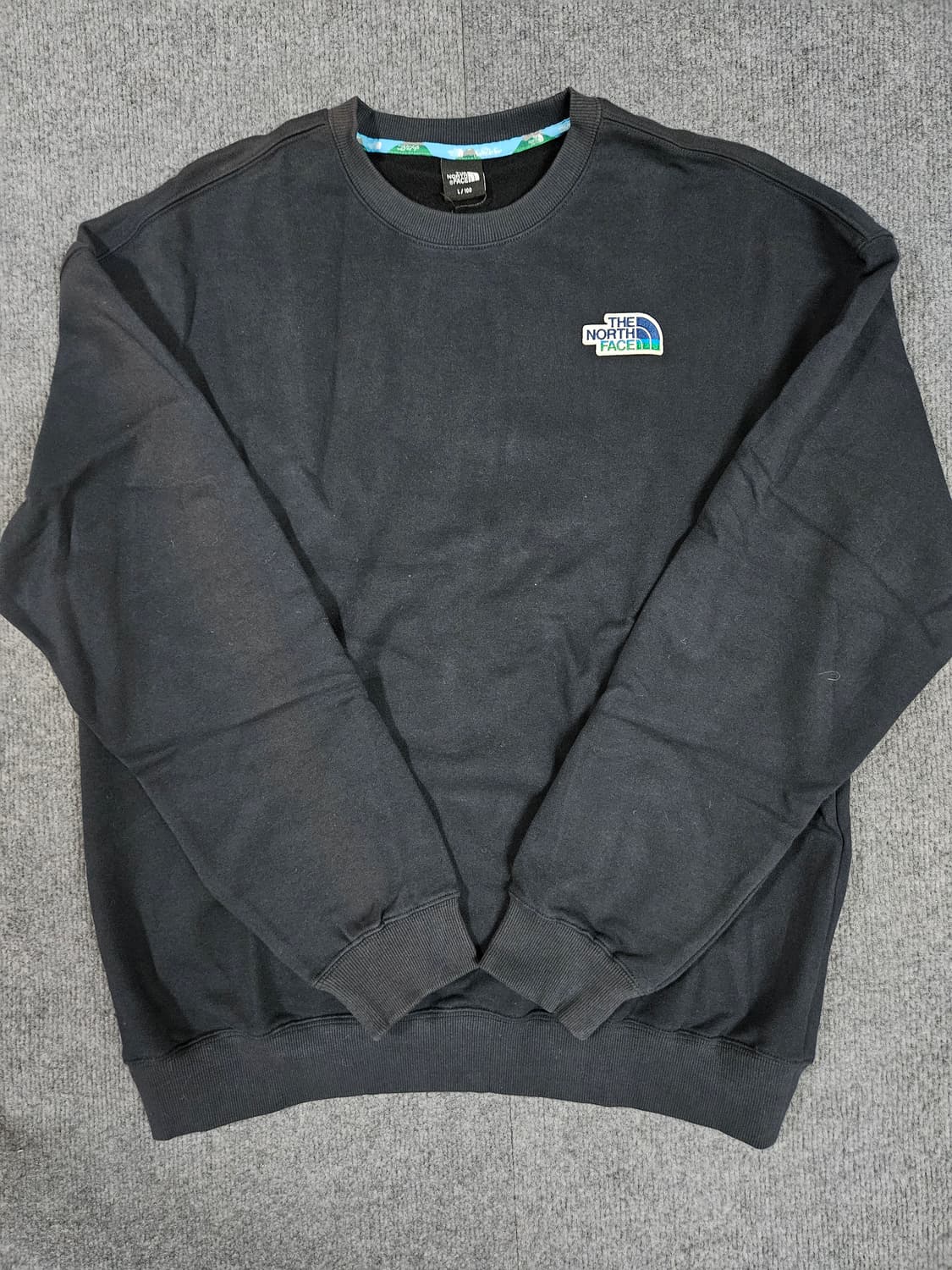 노스페이스 에센셜 오버필 에코 맨투맨(급처) 상품이미지1