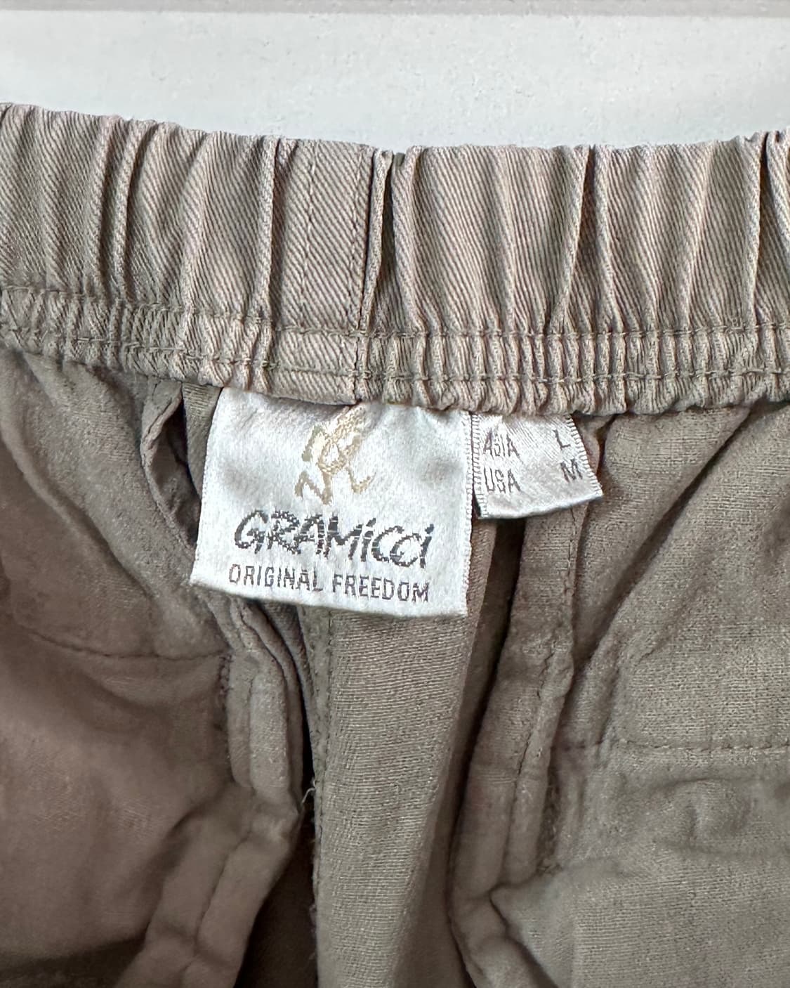 그라미치 라이트 카키 테이퍼드 팬츠 (vap.10) 상품이미지6