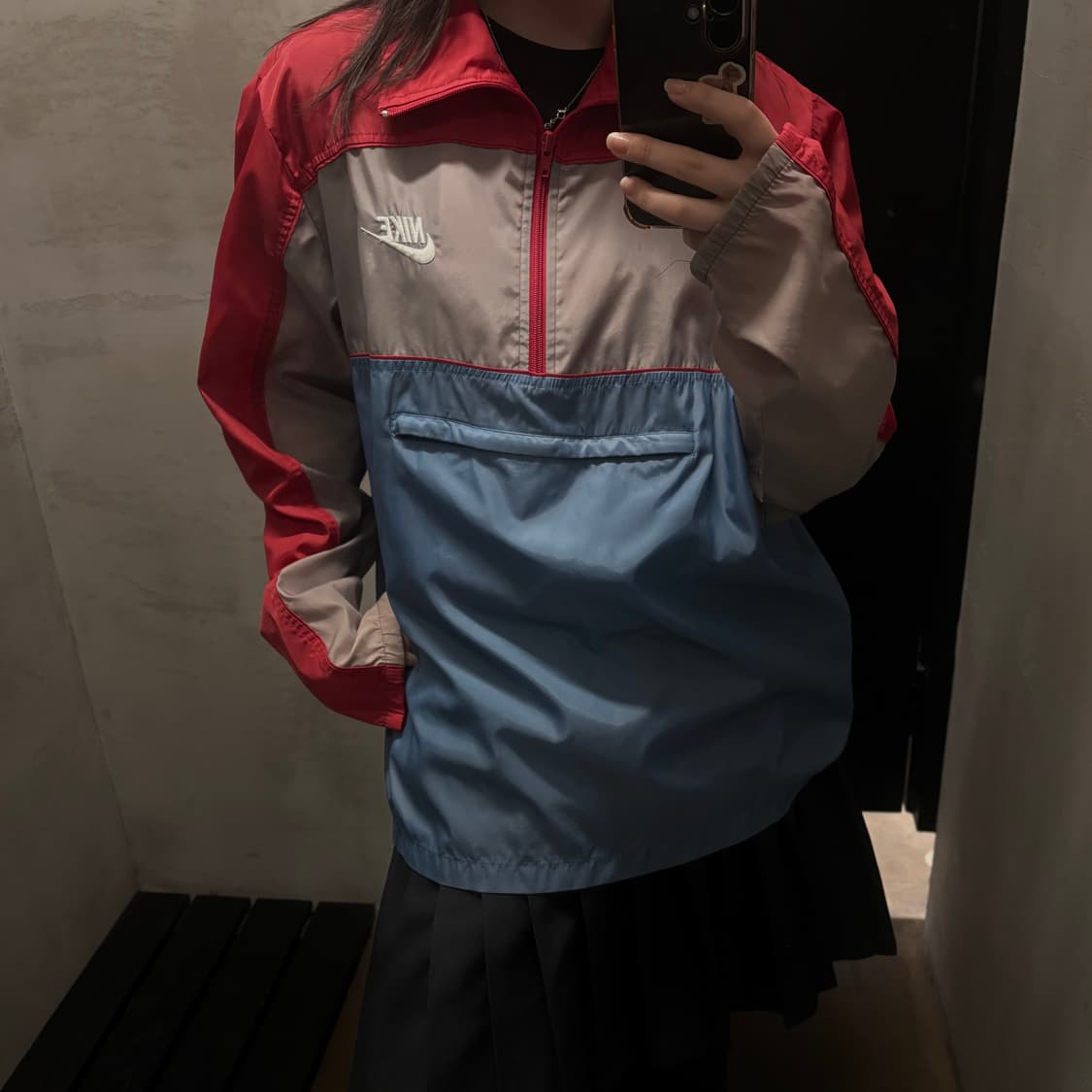 나이키 90s 올드스쿨 빈티지 레트로 아노락 윈드브레이커 바람막이 상품이미지1