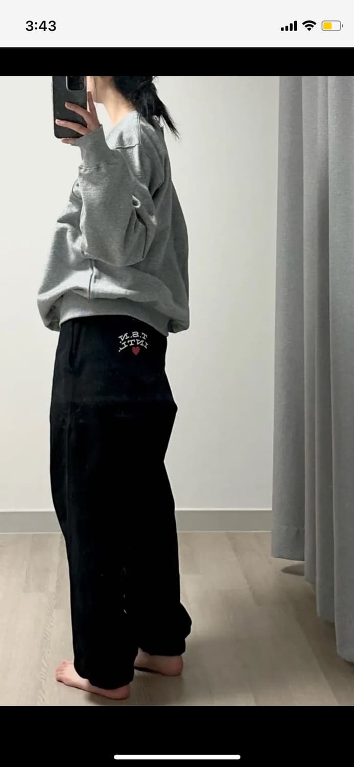 디스이즈네버댓 조거 트레이닝 그레이 s 상품이미지5