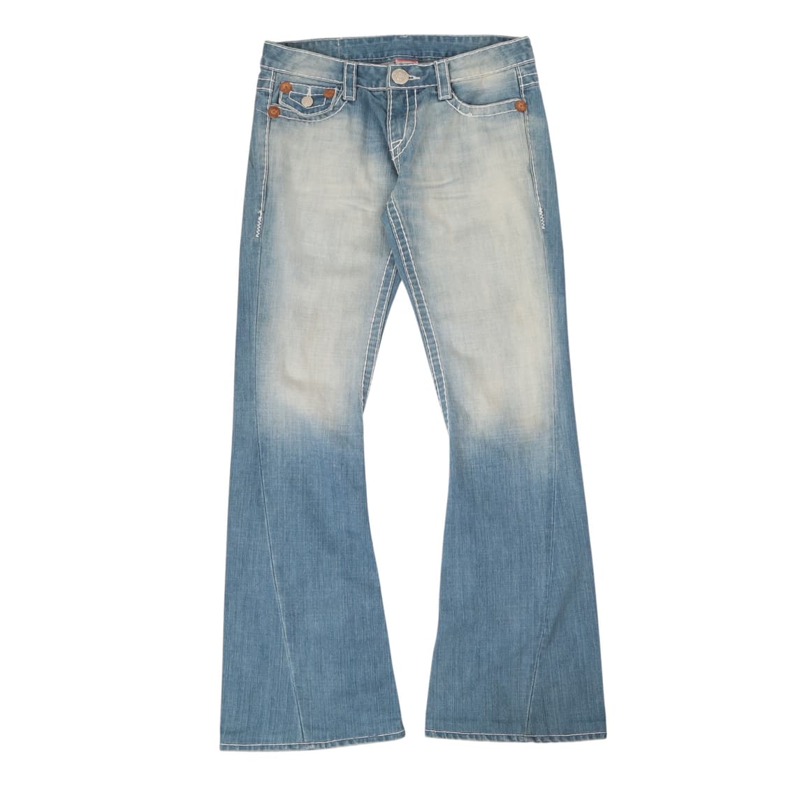 트루릴리젼 조이 수퍼 T 연청 워싱 데님팬츠 상품이미지5