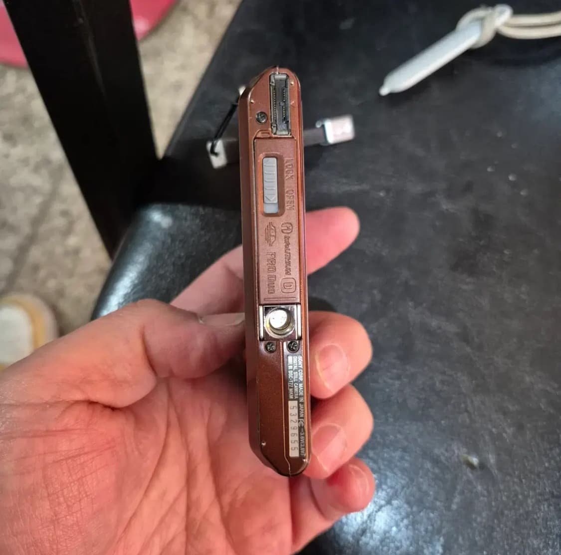 (초희귀)소니 사이버샷 dsc-t77 디카 브라운 상품이미지4