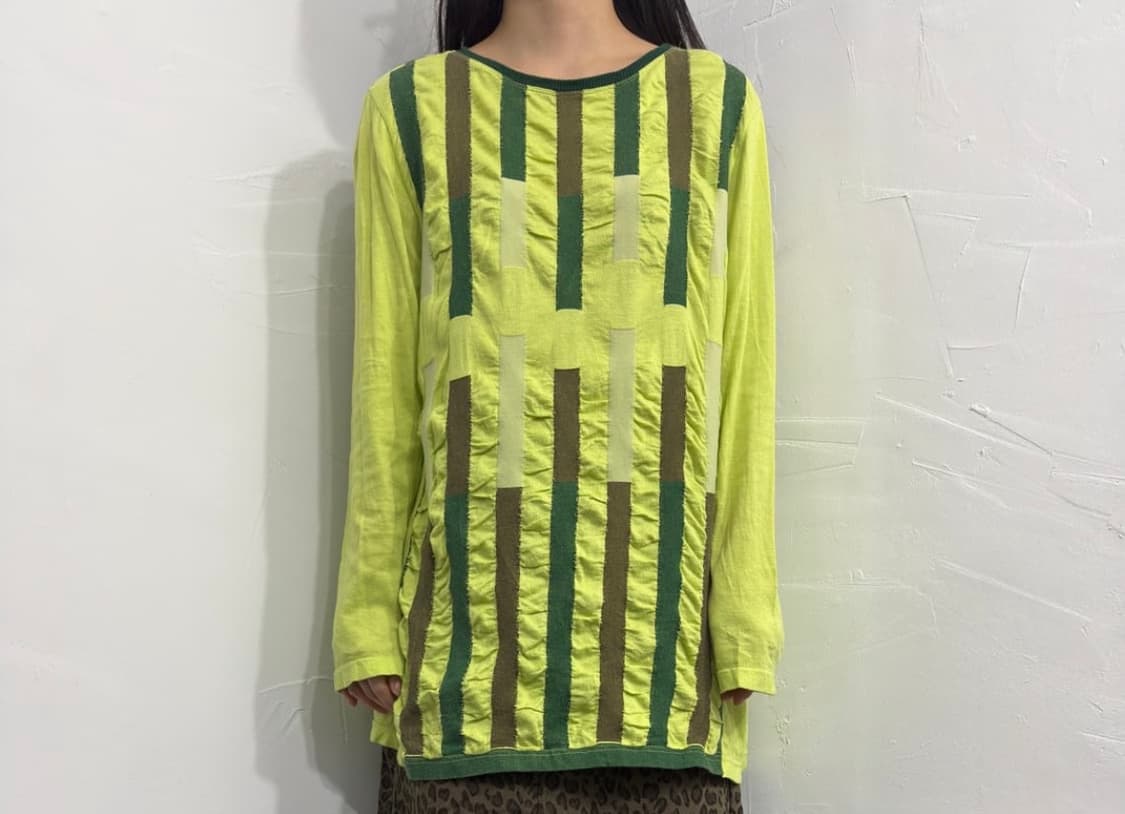 hiroko bis lime green t-shirt🍋‍🟩🍵 상품이미지2