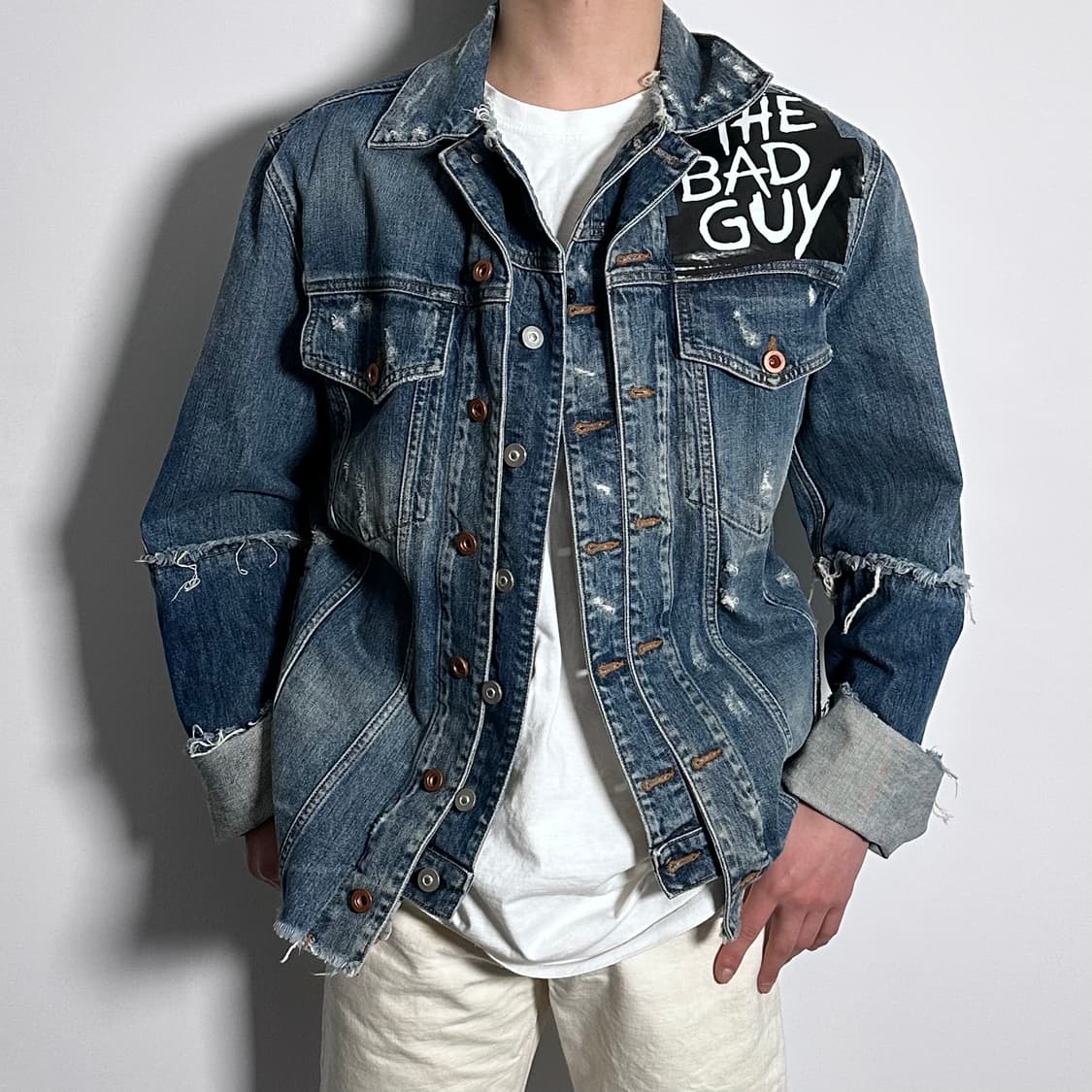 디젤 BAD GUY 더블 워시드 데님 자켓 (on.570)   상품이미지1