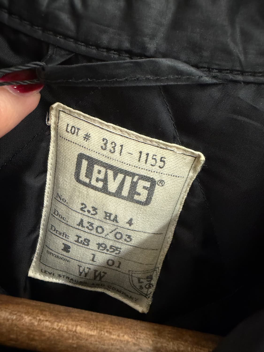 N116. 리바이스 패딩자켓 상품이미지2