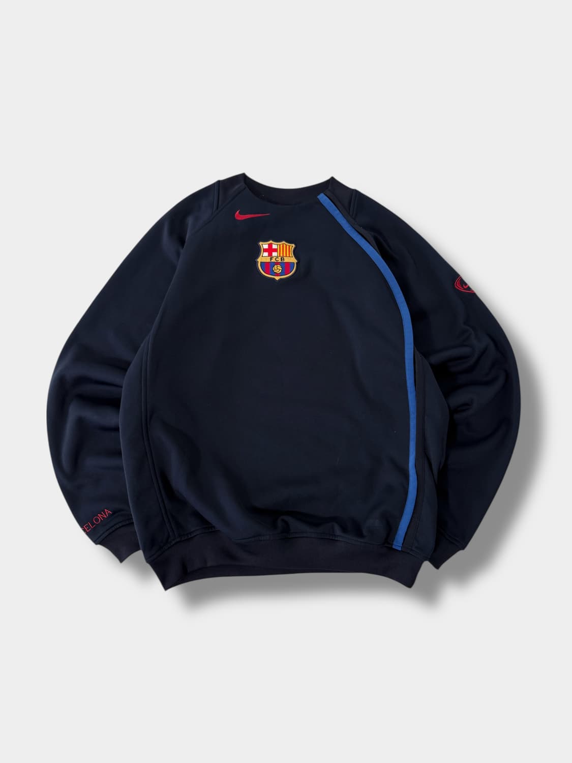 나이키 루즈핏 바르셀로나 04-05시즌 트랙 스웻 탑 져지 상품이미지3