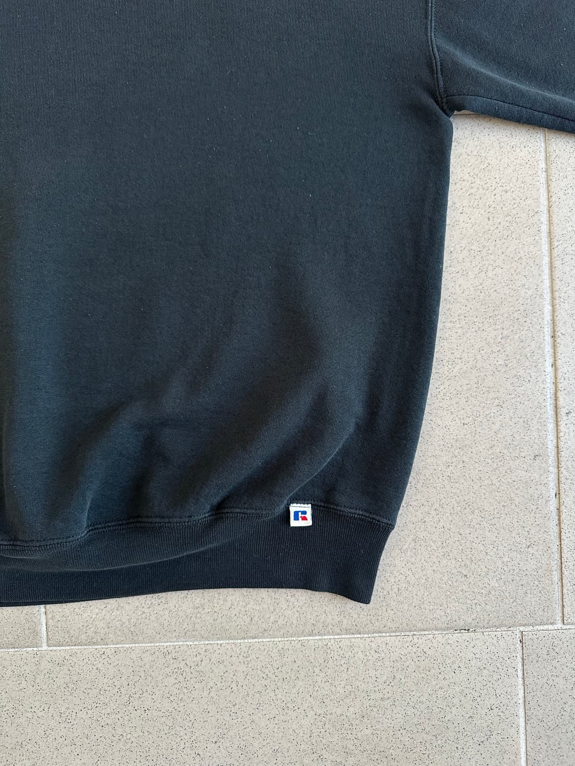 90s 빈티지 러셀 스웻셔츠 블랙 XL USA 상품이미지3