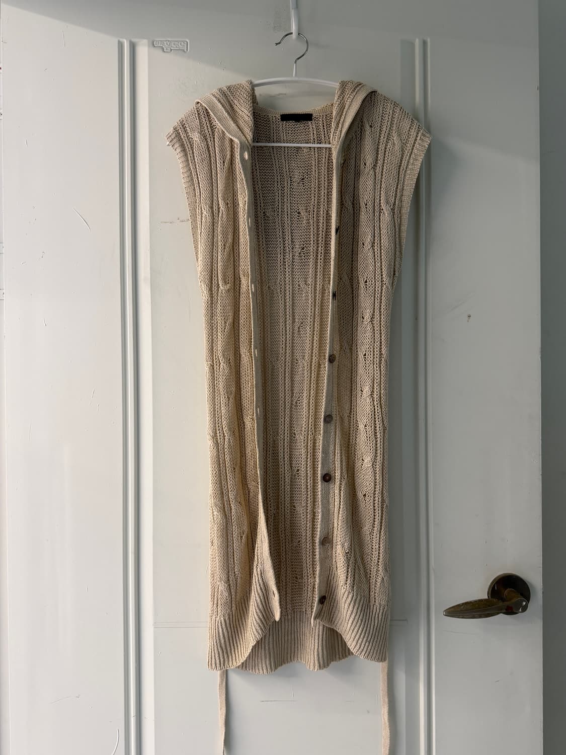 일본빈티지 모리 레이어드 후드 베스트 상품이미지5