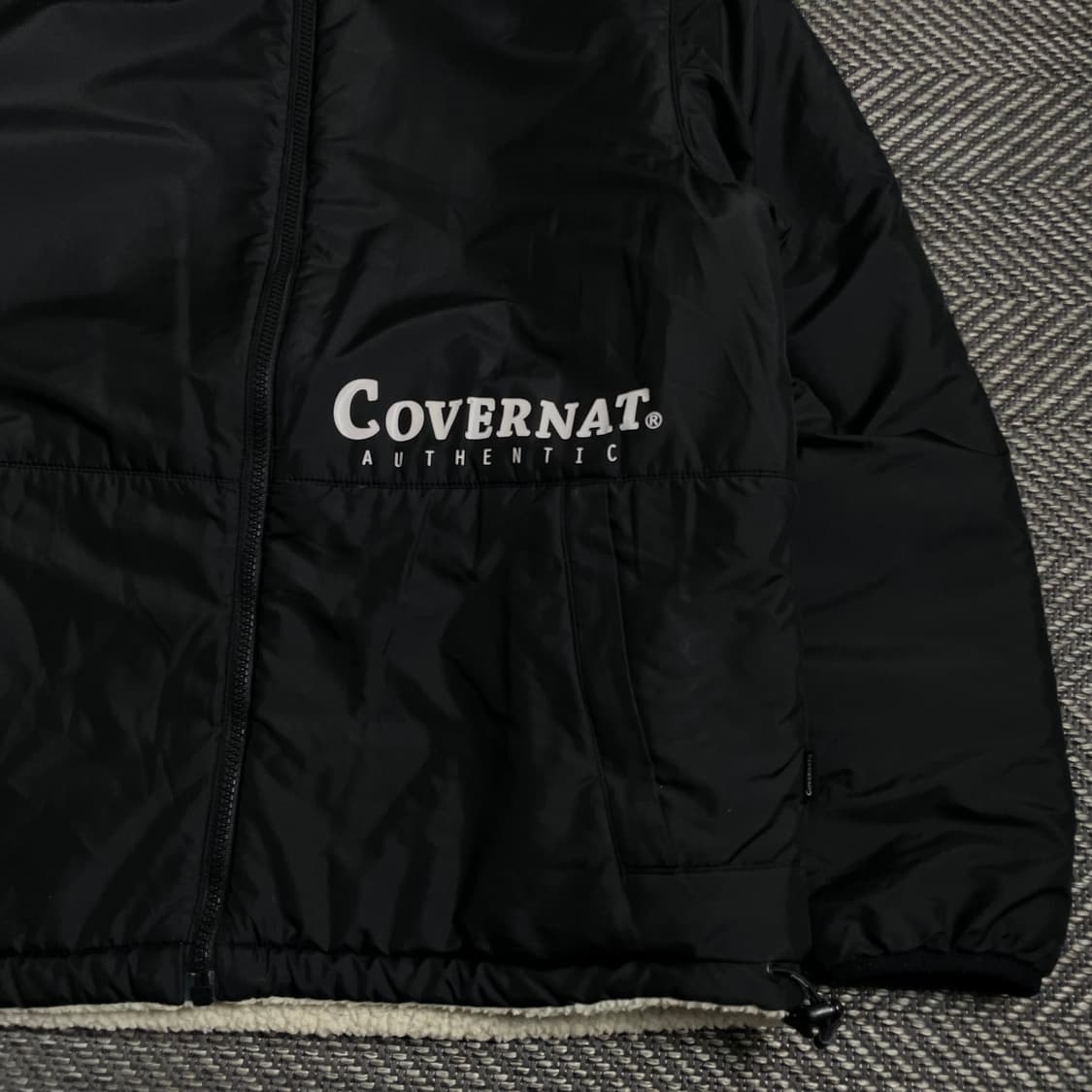 커버낫 빅로고 리버시블 플리스 자켓y 3970 상품이미지3