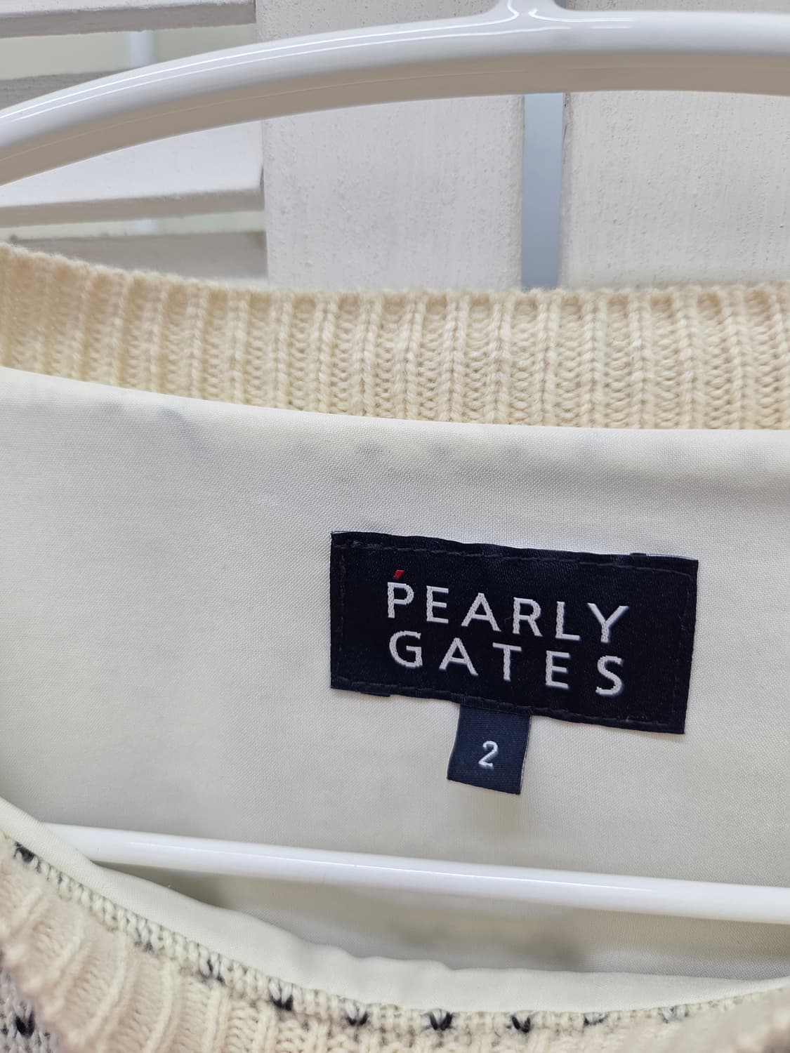 파리게이츠 골프 울 니트 스웨터 상품이미지3