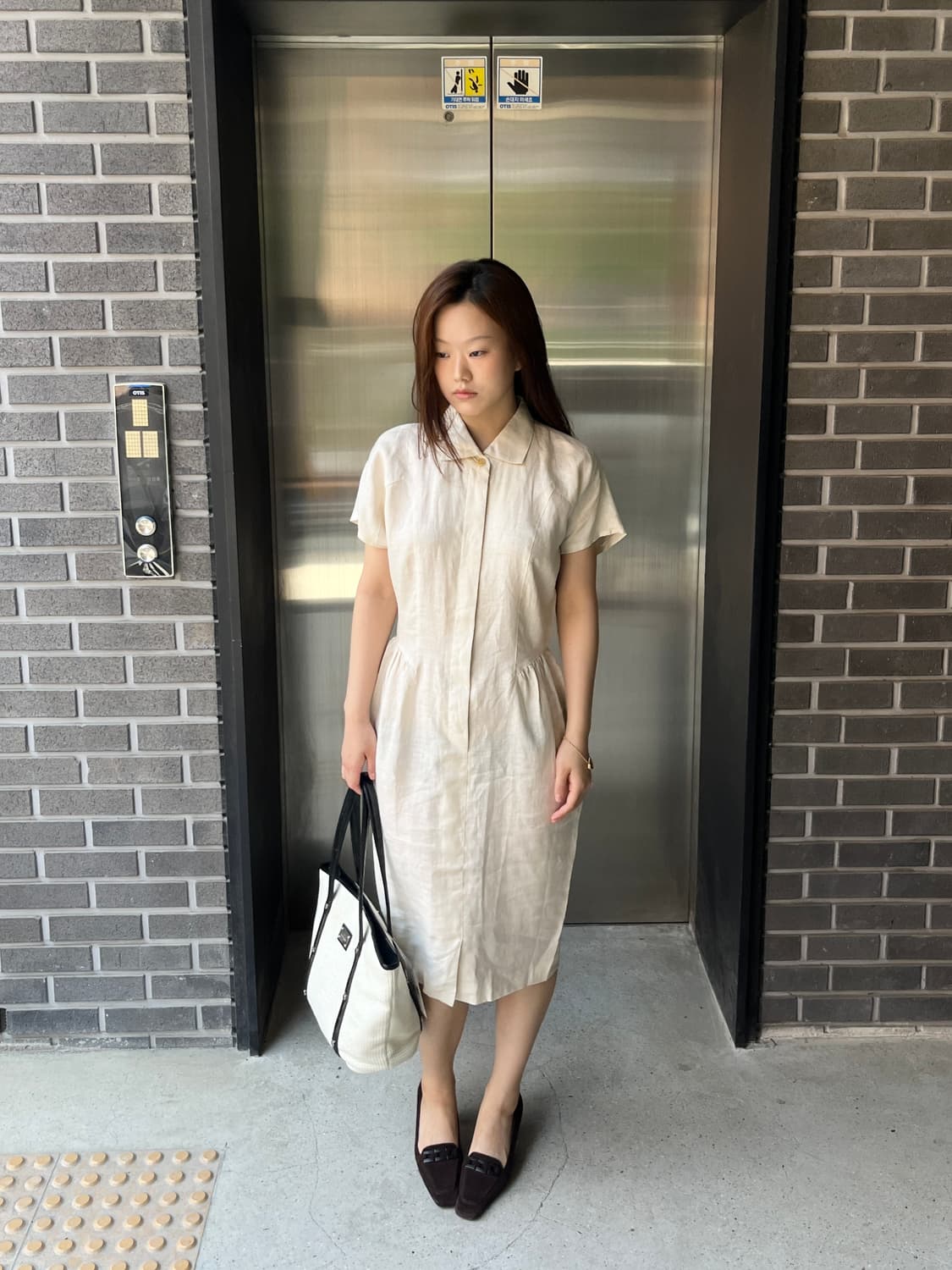 00s Courreges 꾸레쥬 라피아 숄더백 상품이미지5
