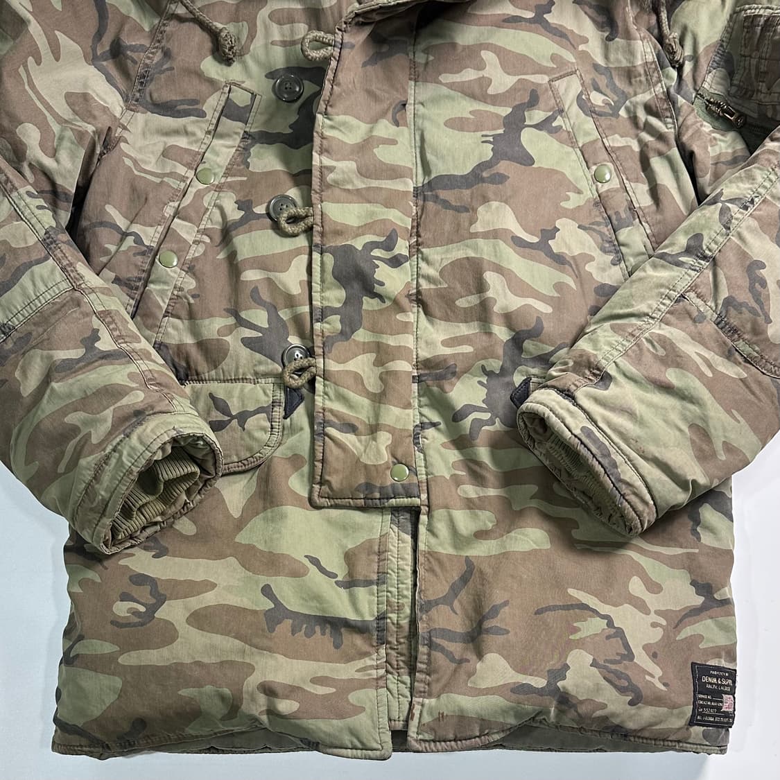 폴로 D&S 카모 성조기 파카 상품이미지4