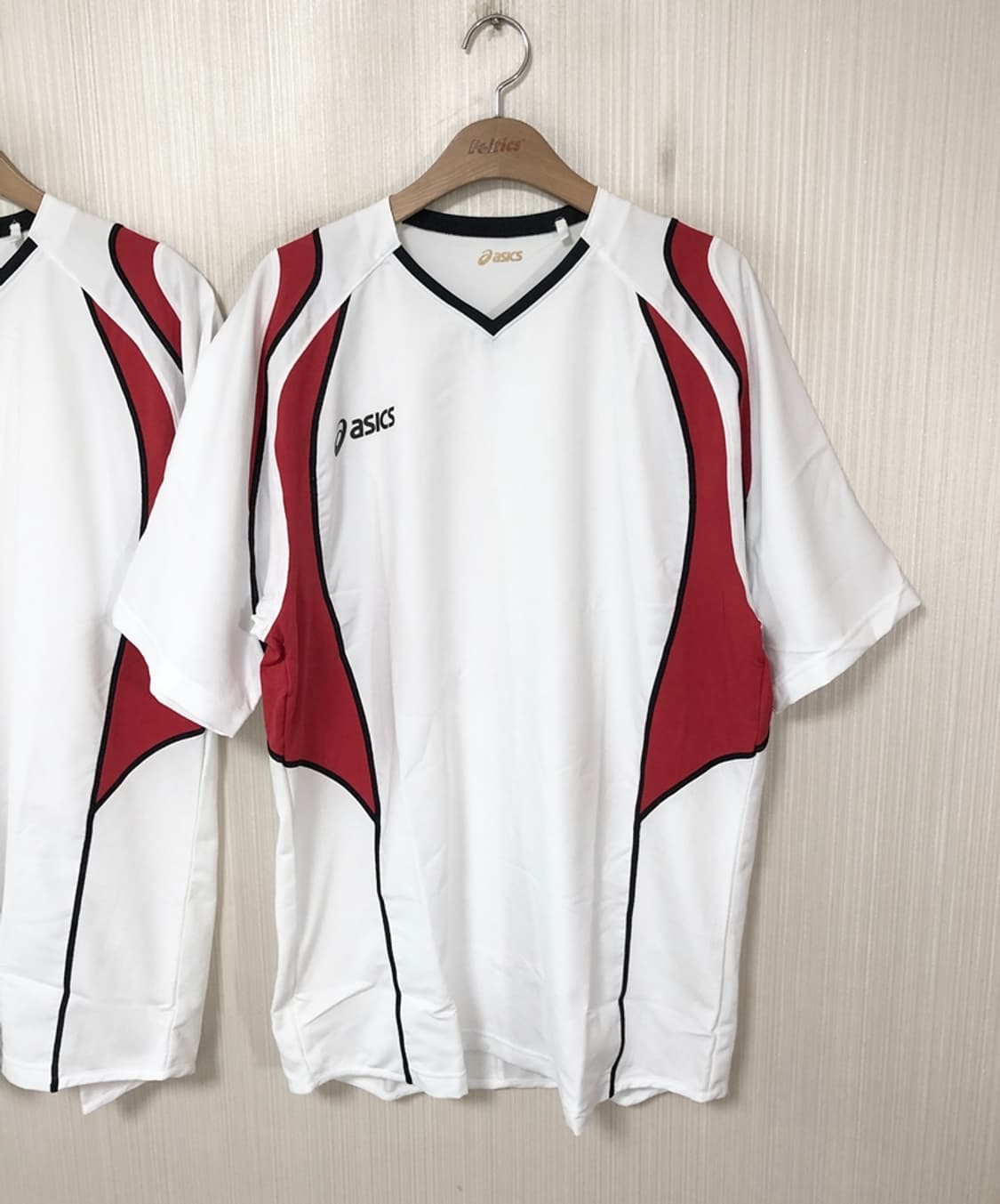 아식스(ASICS)배구 남성용 게임셔츠/져지 XO(2XL) 상품이미지1