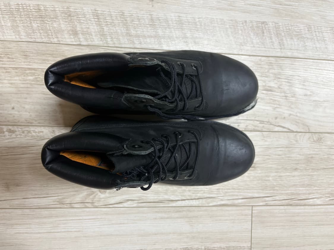 팀버랜드 6인치 워커 부츠 블랙 250 상품이미지4