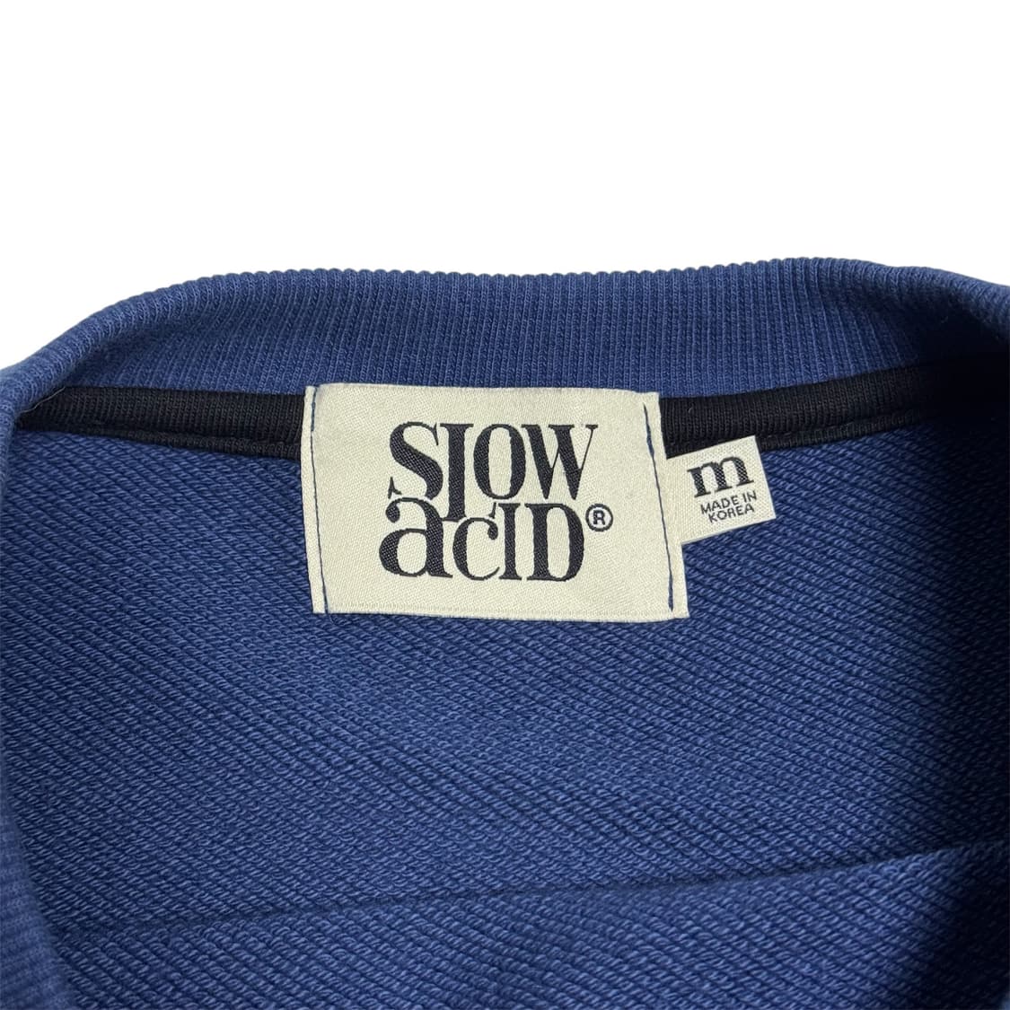 SLOW ACID 맨투맨 M 상품이미지3