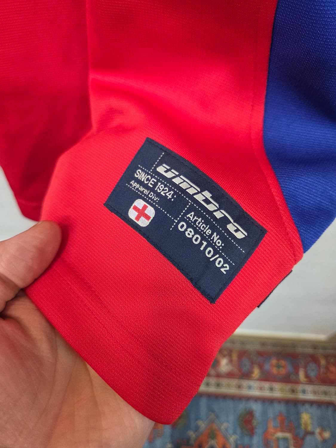 엄브로 브이넥 져지 반팔 L 상품이미지5