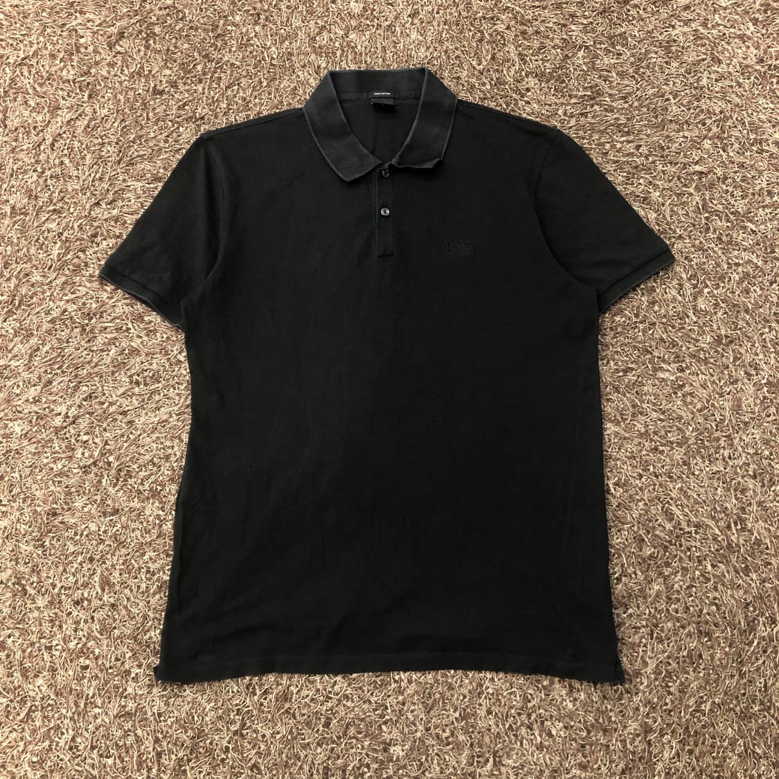 XL 휴고 보스 PK 로고 카라 반팔 티셔츠 상품이미지1