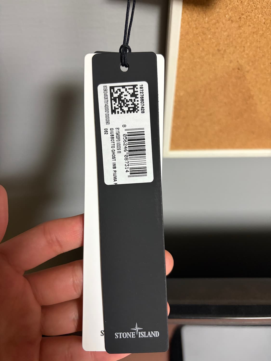 스톤아일랜드 고스트패딩 다운 자켓 블랙 상품이미지5