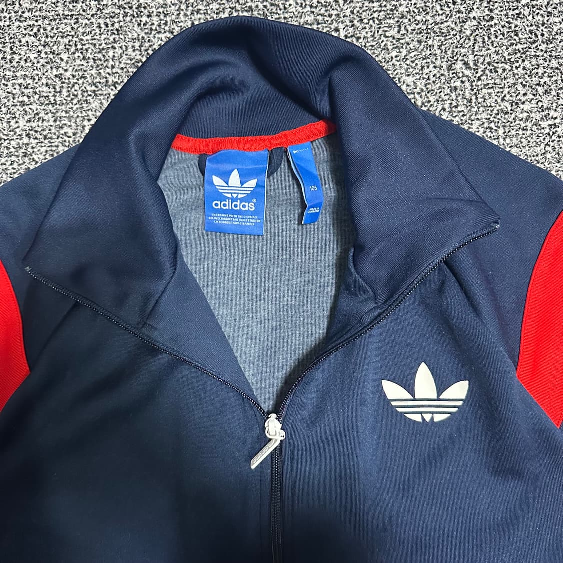 (L추천) 아디다스 네이비/레드 트랙탑 져지 상품이미지2