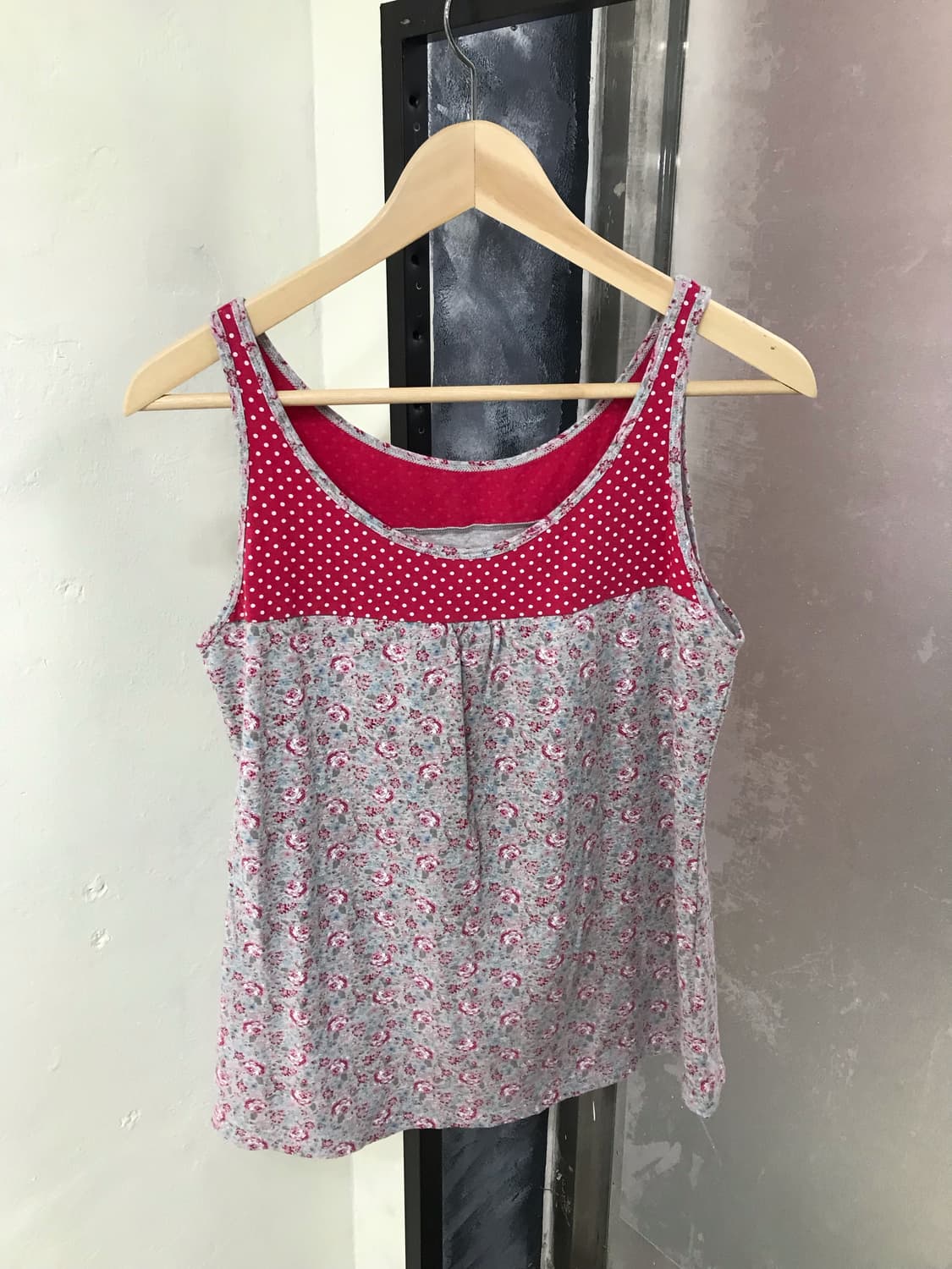 뮤트핑크 잔꽃 패치워크 하구미 페어리 코디세트 상품이미지8