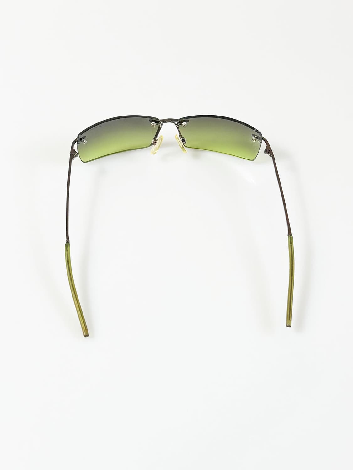 90s DOMON 무테 스퀘어 그라디언트 틴트 빈티지 선글라스 상품이미지5