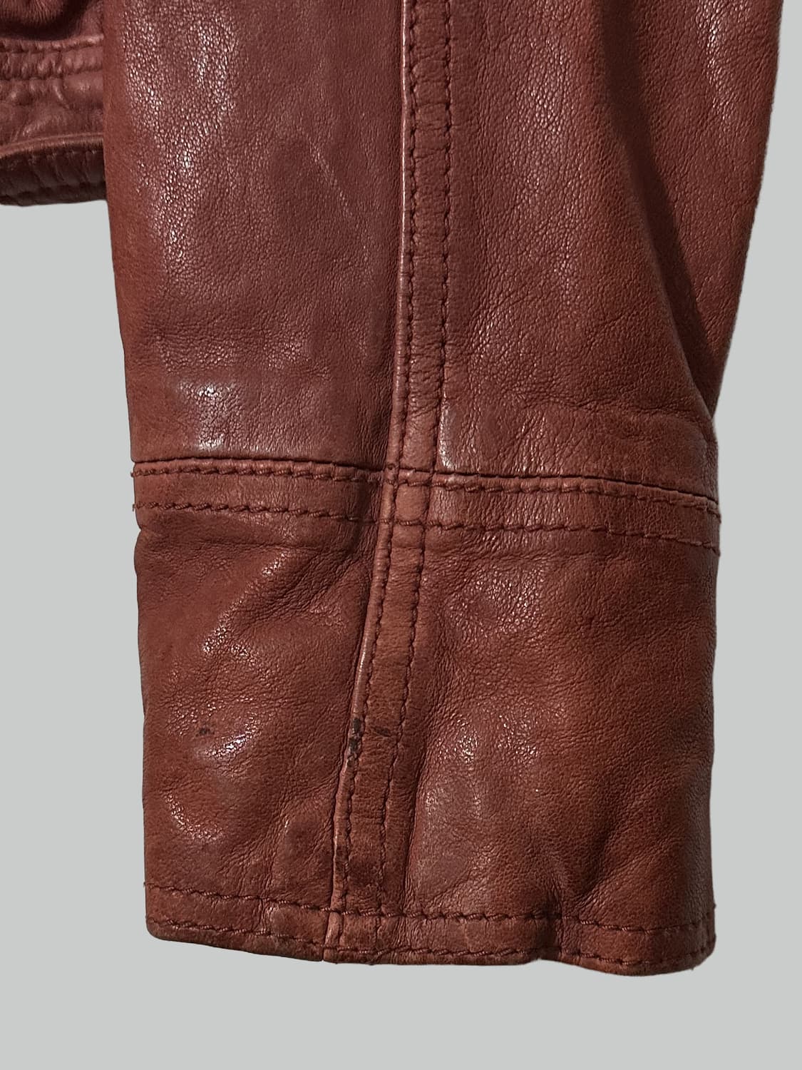 알마니 레더 자켓 상품이미지5