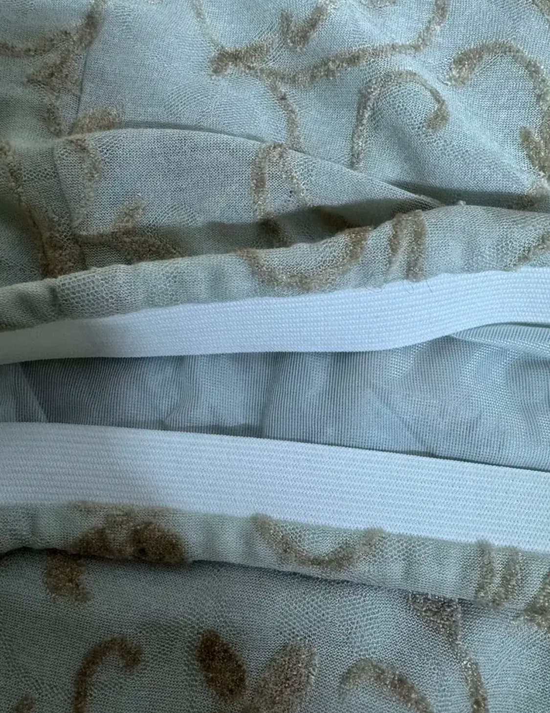vtg 빈티지 자카드 플라워 롱스커트  상품이미지2