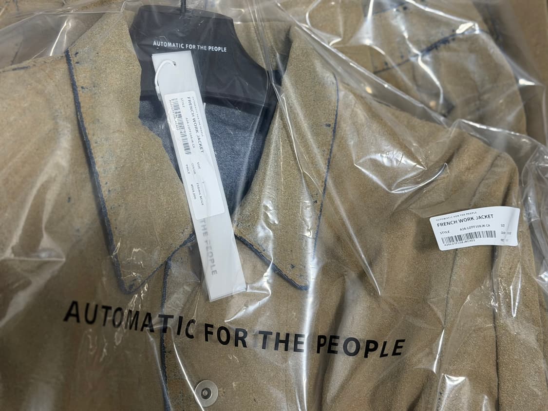 오토매틱포더피플 프렌치 워크 자켓 2사이즈 상품이미지1
