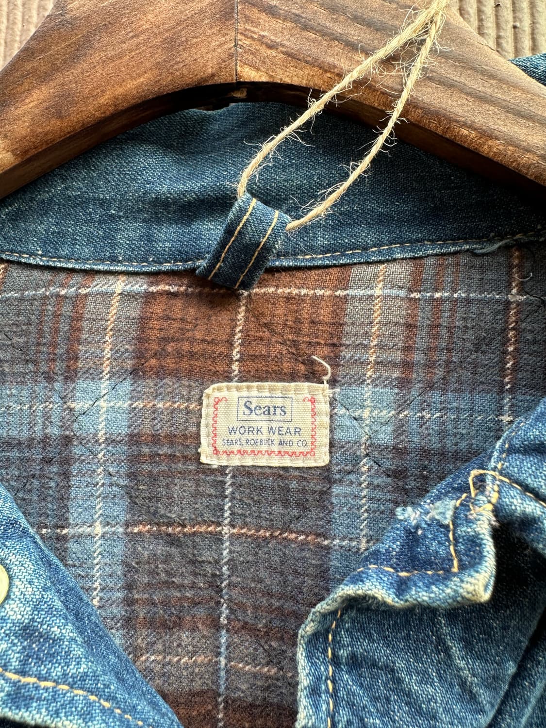 1960s VINTAGE SEARS TYPE 2 DENIM JACKET 상품이미지9