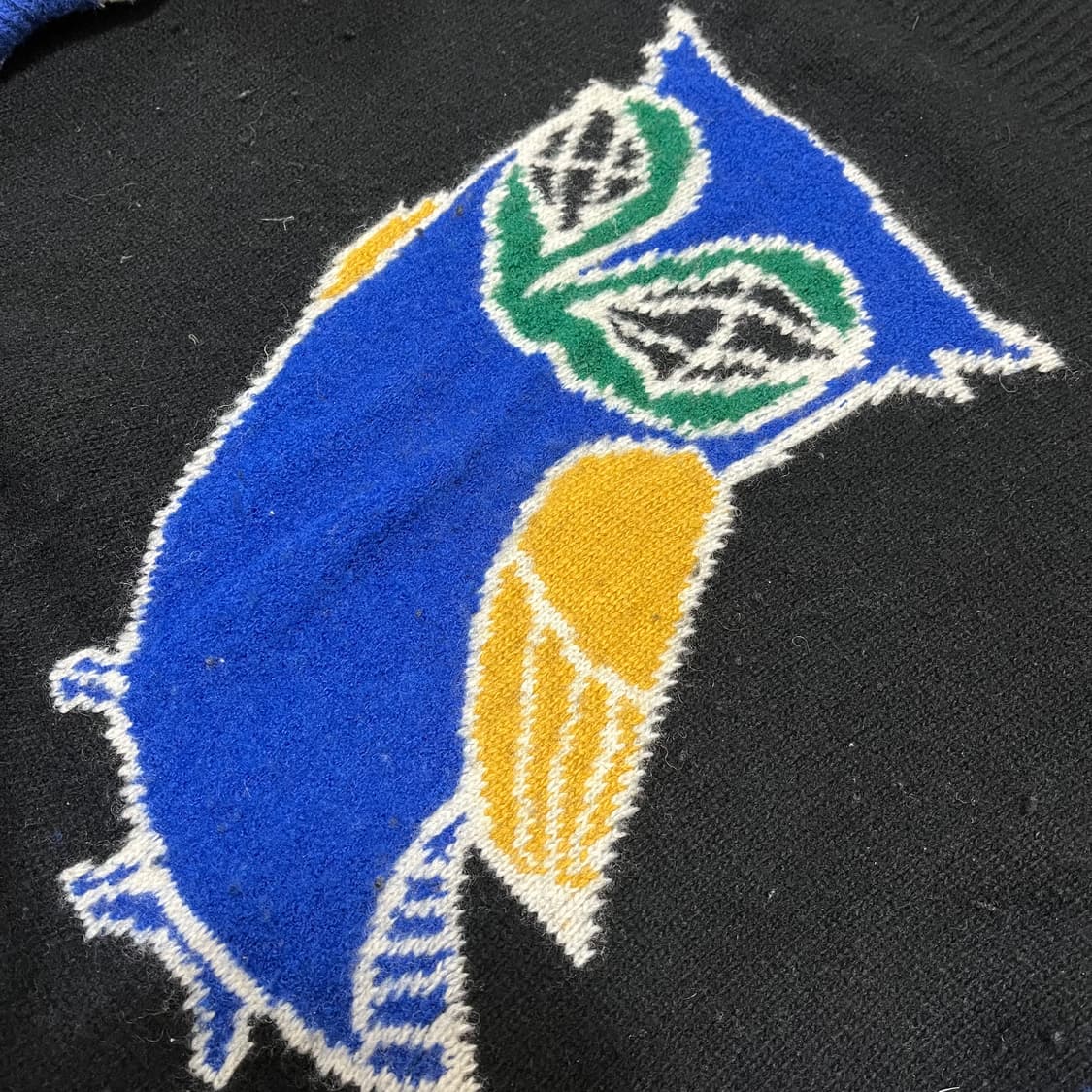 럭키슈에뜨 여성 모직 올빼미 패턴 자수 니트 스웨터 FREE 상품이미지5