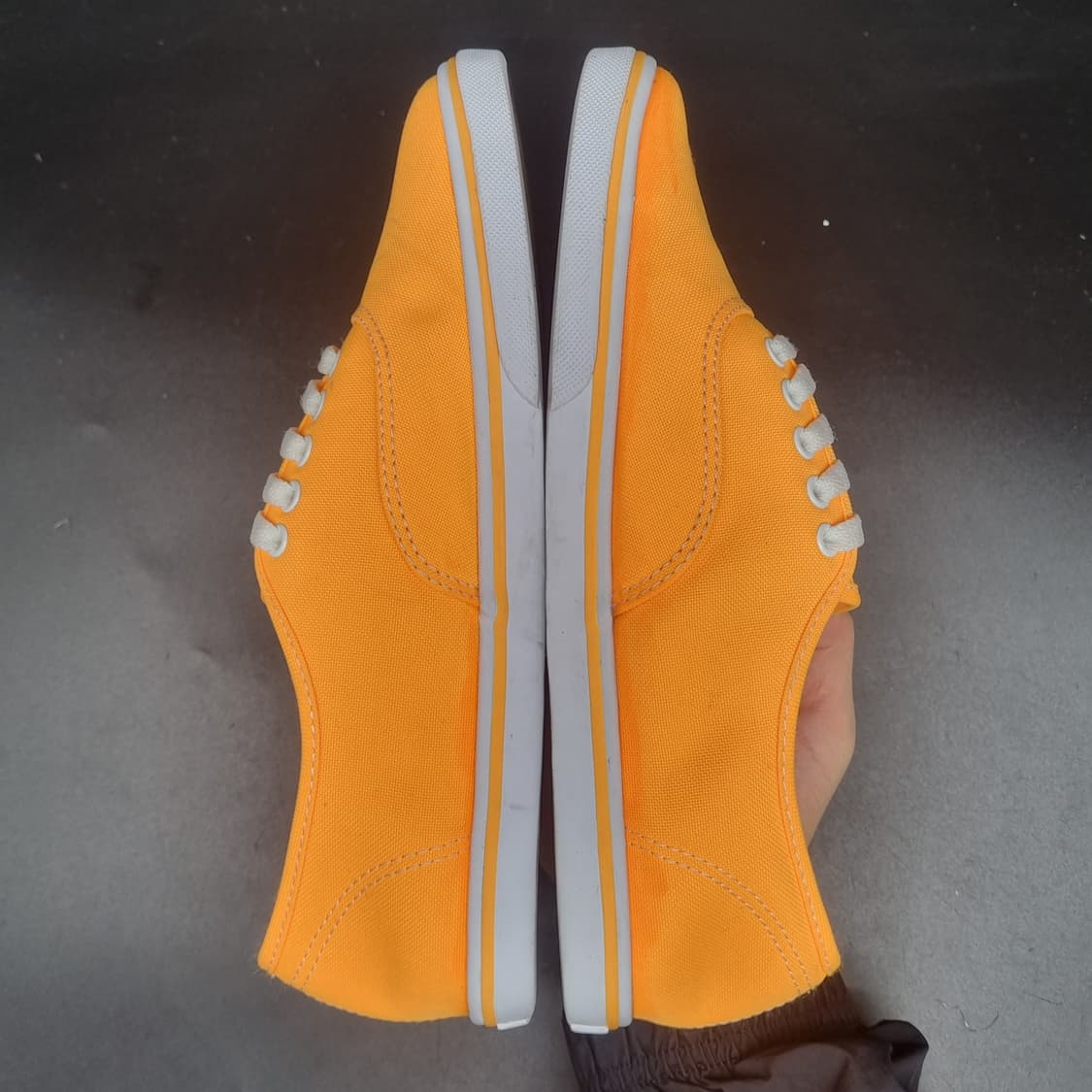 반스 어센틱 오렌지 여성스니커즈245 상품이미지5