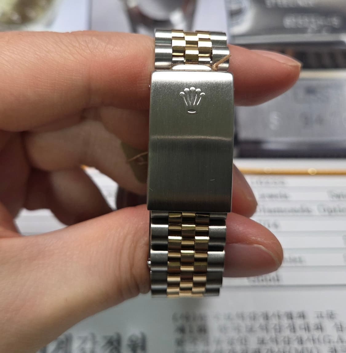 롤렉스 데이저스트 16233 18K콤비 샴골판 10P다이아 쥬빌리줄 (감 상품이미지6