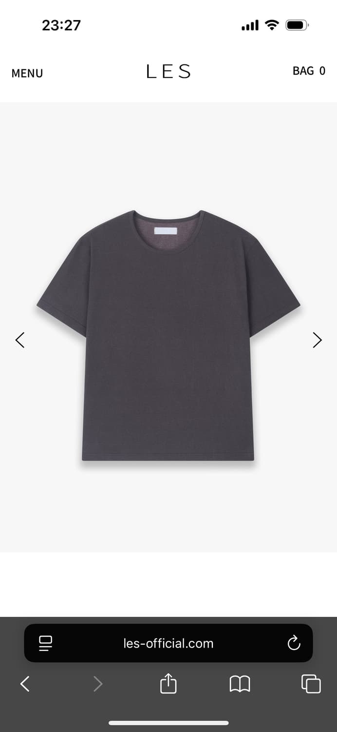 구매) les brev t shirts 브레브 티셔츠 상품이미지1